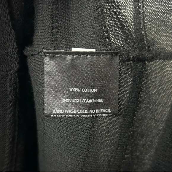 Eileen Fisher Black Cotton Sleeveless Top L - Picture 4 of 4